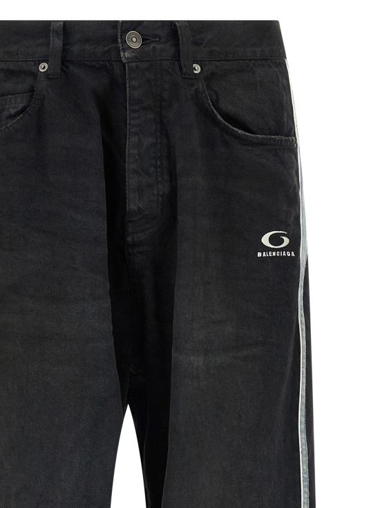 26SS 발렌시아가 데님 팬츠 871354TQW562279 Black - BALENCIAGA