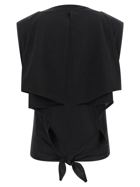 26SS 자크뮈스 탑 26ETOW00910AJ00254990 Black - JACQUEMUS