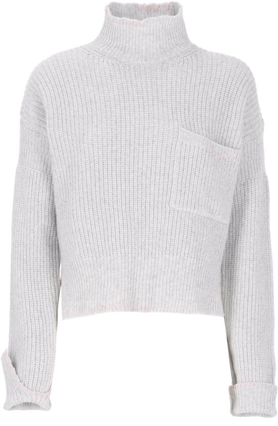 25FW 마르니 터틀넥 DVMD0146Q2UFH30100N02 LICHTGREY