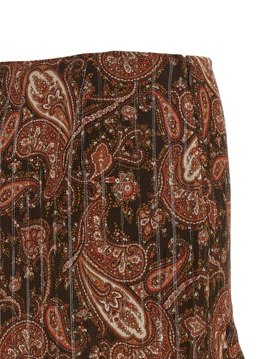 26SS 안다마네 롱 스커트 TM190338BTNV143PASLEY Brown - ANDAMANE