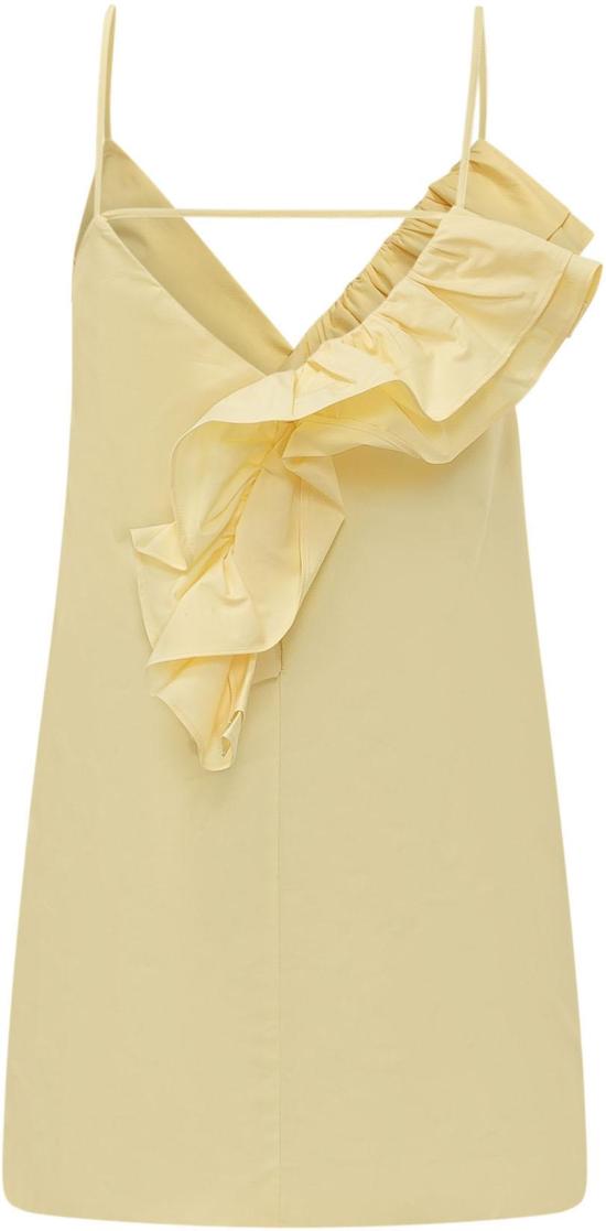 26SS 엠에스지엠 숏 원피스 4042MDA2526711206 YELLOW - MSGM