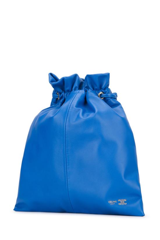 26SS 셀린느 스몰 크리스탈 램스킨 파우치 123662J79 07QH ULTRABLUE - CELINE