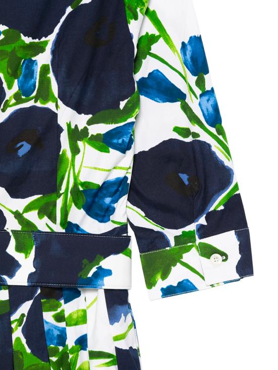 26SS 사만다 성 롱 원피스 AUDREY LONG DRESS WHITE INDIGO - SAMANTHA SUNG