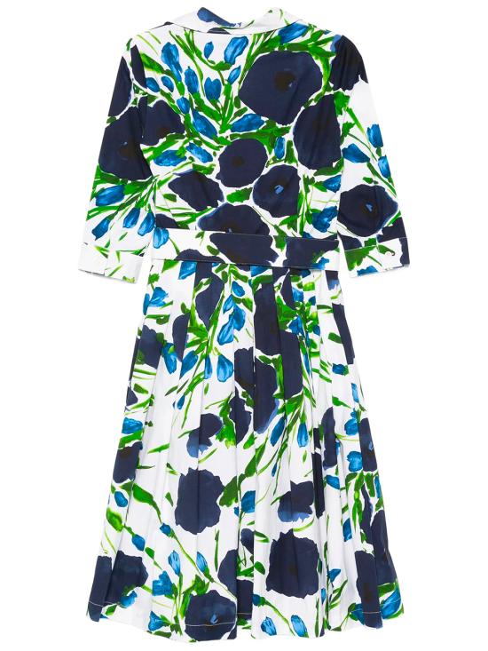 26SS 사만다 성 롱 원피스 AUDREY LONG DRESS WHITE INDIGO - SAMANTHA SUNG