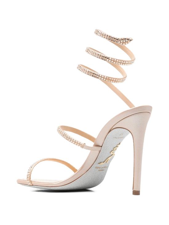 26SS 르네 카오빌라 힐/펌프스 C12369105RN01V104 BEIGE G SHADOW STRASS - RENE CAOVILLA