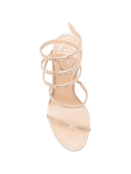 26SS 르네 카오빌라 힐/펌프스 C12369105RN01V104 BEIGE G SHADOW STRASS - RENE CAOVILLA