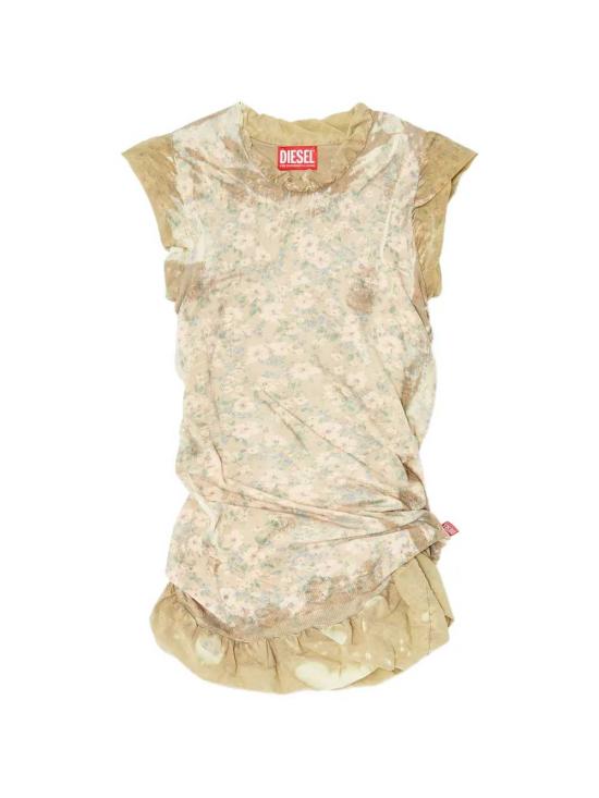 26SS 디젤 T-ORY 블리치드 이펙트 레이어드 탑 A229450IFBA 7FYA