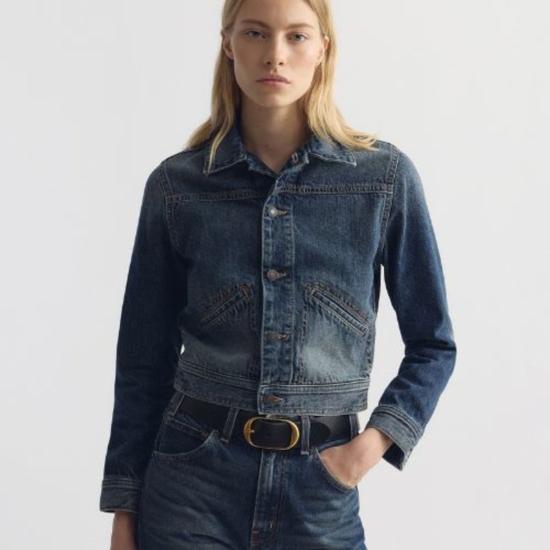  닐리로탄 데님 자켓 닐리 로탄 칼리 데님 재킷 사이먼 워시