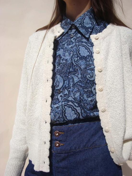  엠마 로스코프 가디건 피스테 카디건 크림 - EMMA ROTHKOPF