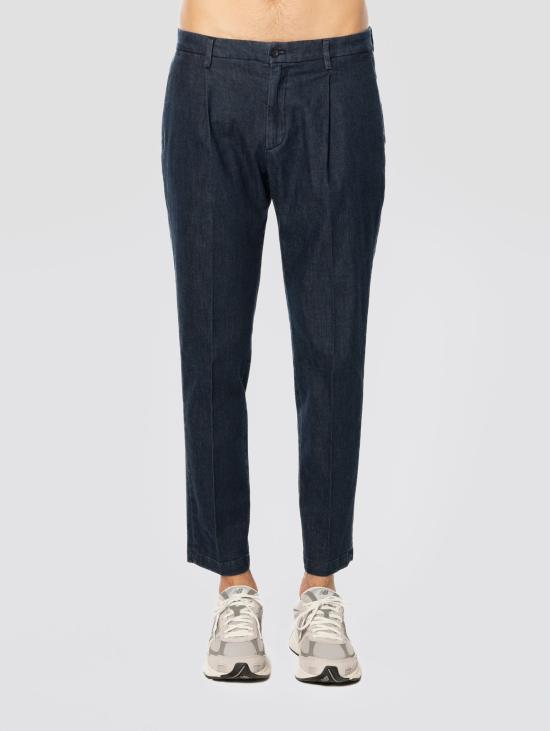 26SS 브릴리아1949 스트레이트 팬츠 Pantaloni con Pinces 데님 블루 색상