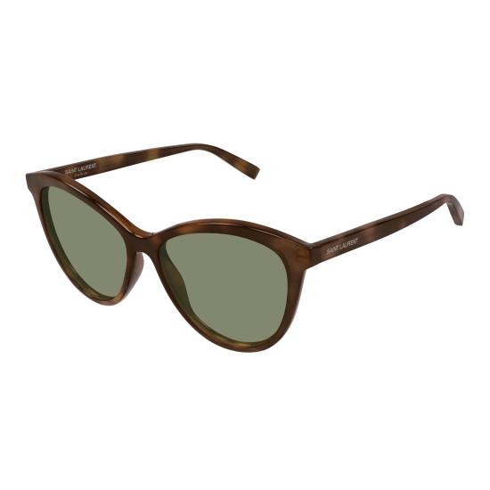26SS 생로랑 선글라스 SL 456 010 HAVANA HAVANA GREEN - SAINT LAURENT