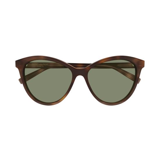 26SS 생로랑 선글라스 SL 456 010 HAVANA HAVANA GREEN - SAINT LAURENT