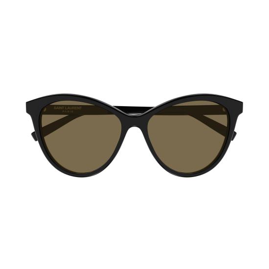 26SS 생로랑 선글라스 SL 456 009 BLACK BLACK BROWN - SAINT LAURENT