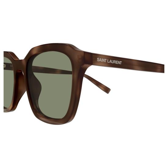 26SS 생로랑 선글라스 SL 457 008 HAVANA HAVANA GREEN - SAINT LAURENT
