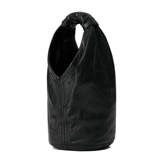 26SS 아워레가시 포핀호 드립 백 A2268FMA MALLEABLE BLACK DOM - OUR LEGACY