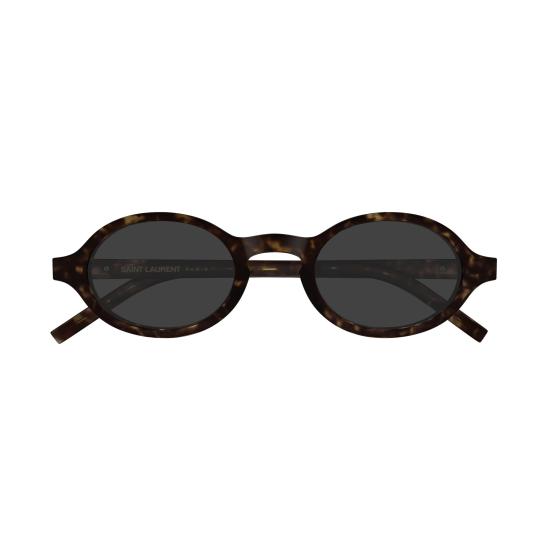 26SS 생로랑 선글라스 SL M161 002 HAVANA HAVANA GREY - SAINT LAURENT