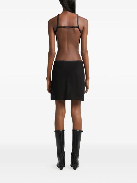 26SS 쿠레쥬 숏 원피스 226CRO861VI00719999 Black - COURREGES