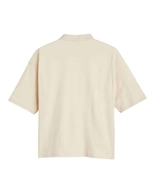 26SS 리바이스 폴로 티셔츠 004TK0000 ECRU FOG - LEVI'S