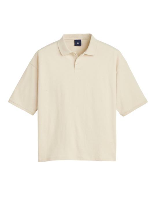 26SS 리바이스 폴로 티셔츠 004TK0000 ECRU FOG