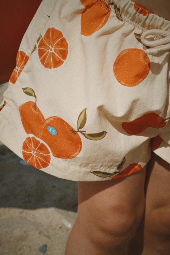  [키즈] 콩제 슬래드 비키니 키즈 Konges Slojd Pomio 수영 반바지 Arancia - KONGES SLOEJD