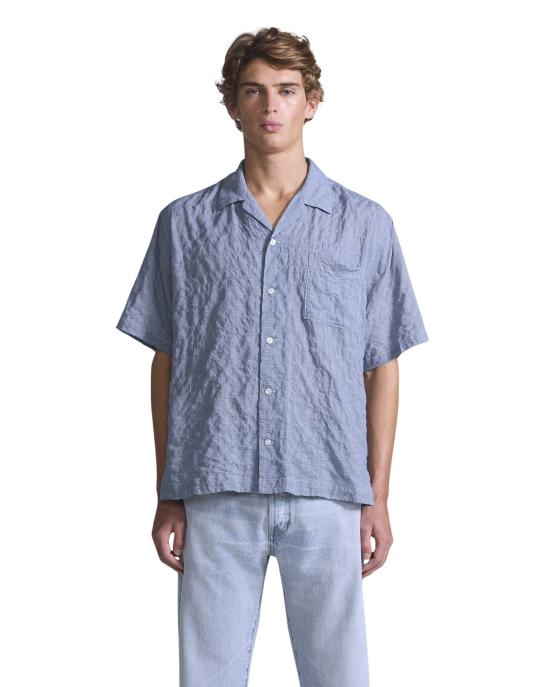 26SS 리바이스 반팔 셔츠 004TG0000 MINI PLAID - LEVI'S