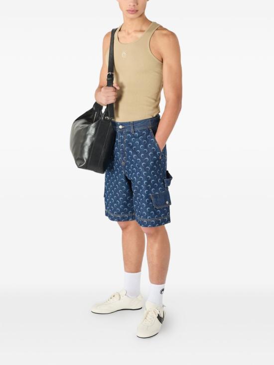 26SS 마린세르 숏팬츠 USH008A RDEN0002BL80 Blu - MARINE SERRE