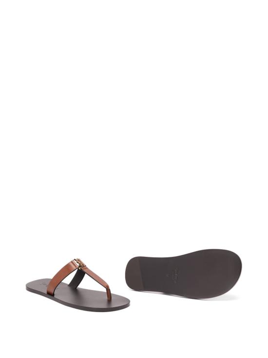 26SS 생로랑 뮬/슬리퍼 825294 DWETT6036 Marrone - SAINT LAURENT