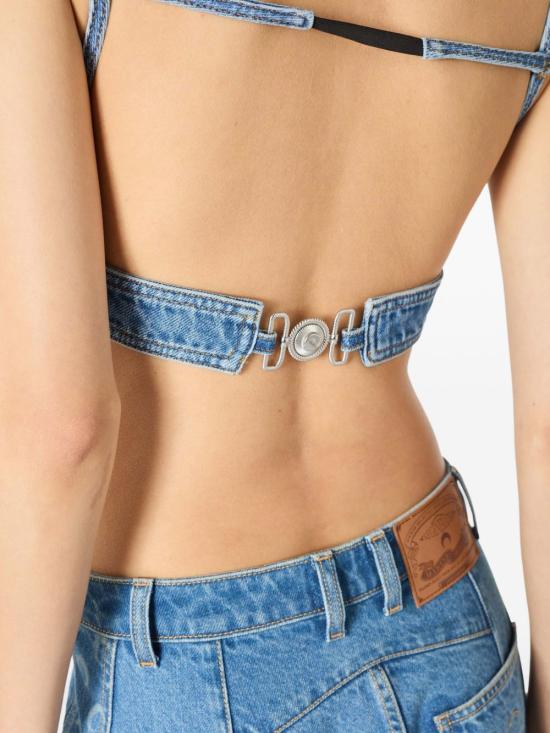 26SS 마린세르 민소매 티셔츠 WTO465A CDEN0002BL05 Azzurro - MARINE SERRE