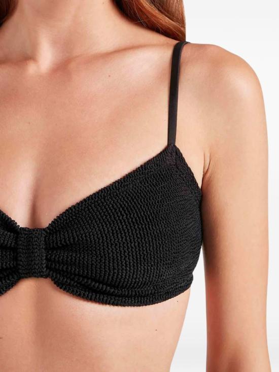 26SS 훈자 지 비키니 수영복 B ALICIA CRBLACK Nero - HUNZA G