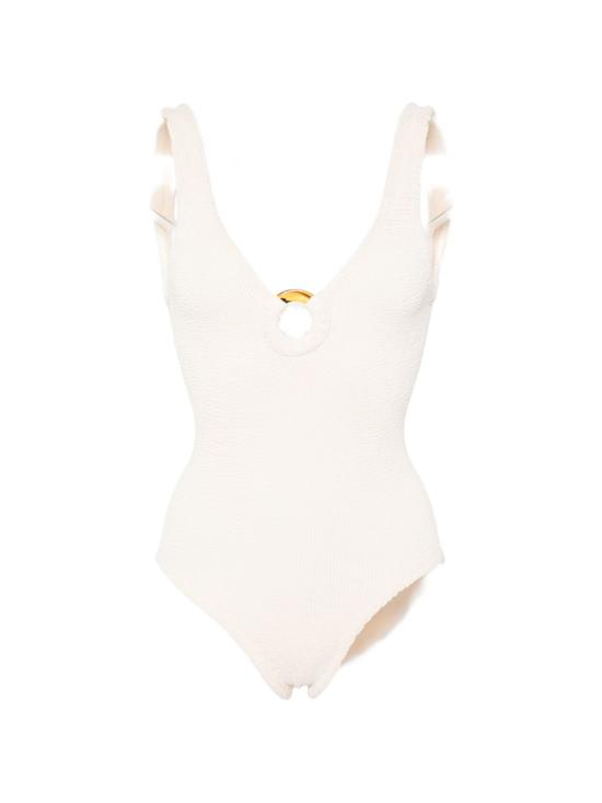 26SS 훈자 지 원피스 수영복 S CELINE SHBLUSH Cipria