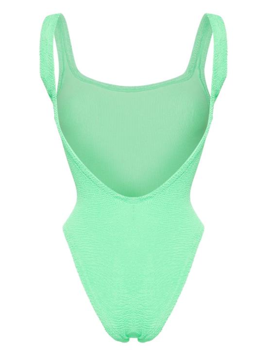 26SS 훈자 지 원피스 수영복 S SQUARE CRLIME Verde - HUNZA G