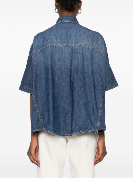 26SS 브루넬로 쿠치넬리 데님 셔츠 MH192RB506 C9562 Blu - BRUNELLO CUCINELLI