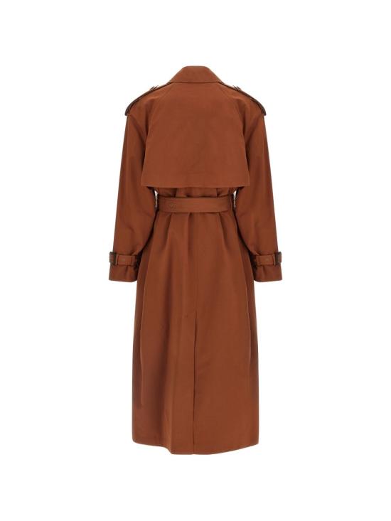 26SS 생로랑 코트 851259 Y6J952089 Marrone - SAINT LAURENT