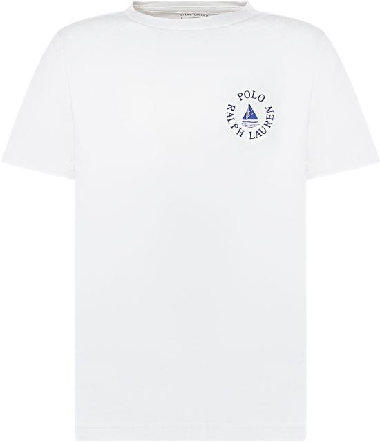 26SS [키즈] 랄프 로렌 티셔츠 322A12263002 WHITE