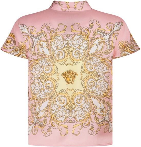 26SS [키즈] 베르사체 블라우스 10185131A172285Y590 PINK - VERSACE