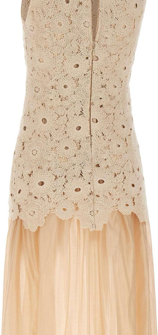 26SS 리우조 롱 원피스 CA6362J8100P9649 BEIGE - LIU JO