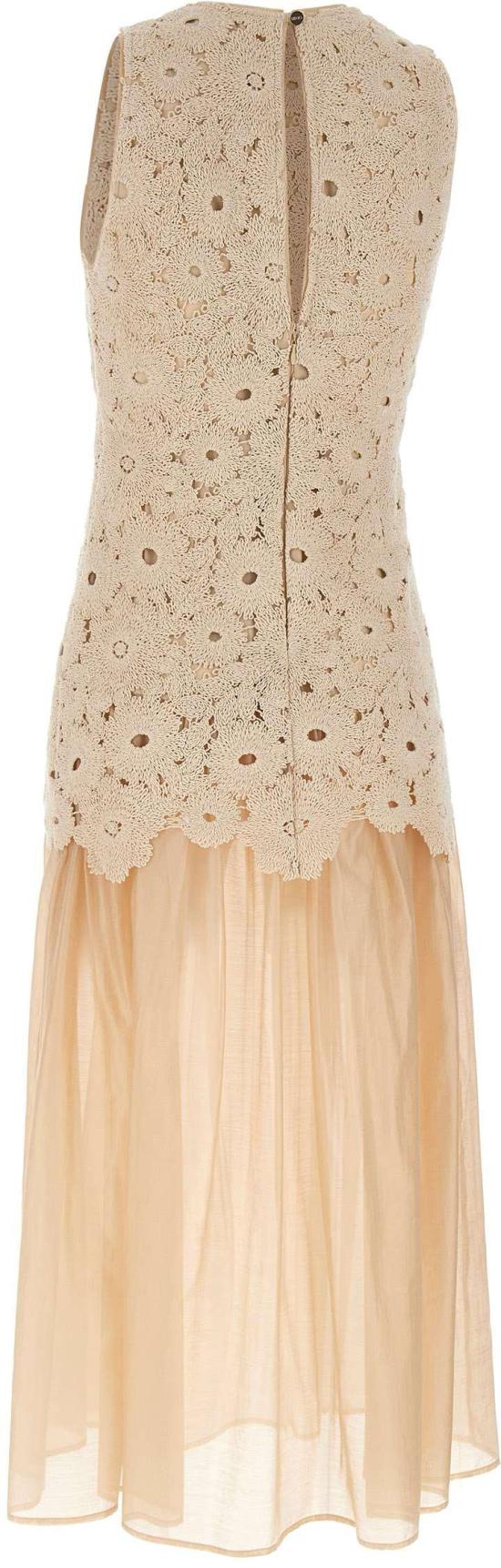 26SS 리우조 롱 원피스 CA6362J8100P9649 BEIGE - LIU JO