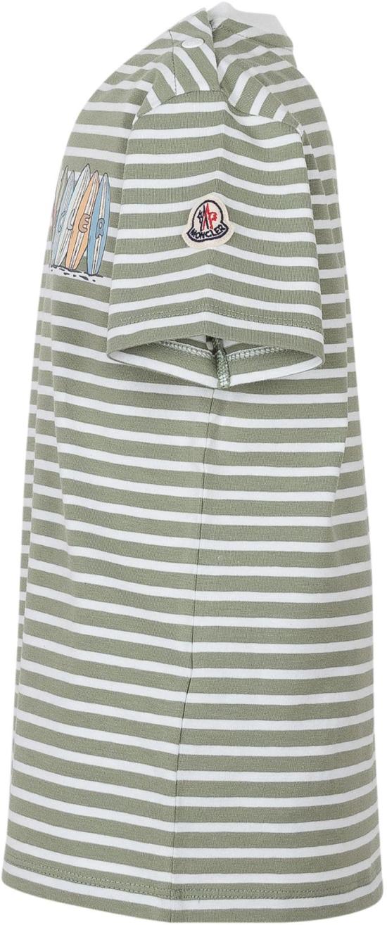 26SS [키즈] 몽클레어 티셔츠 L19518C0000789BCCF08 LIME - MONCLER