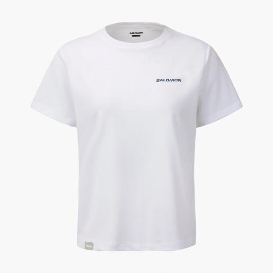 26SS 살로몬 반팔 티셔츠 S262002RTS45 WHT DOM