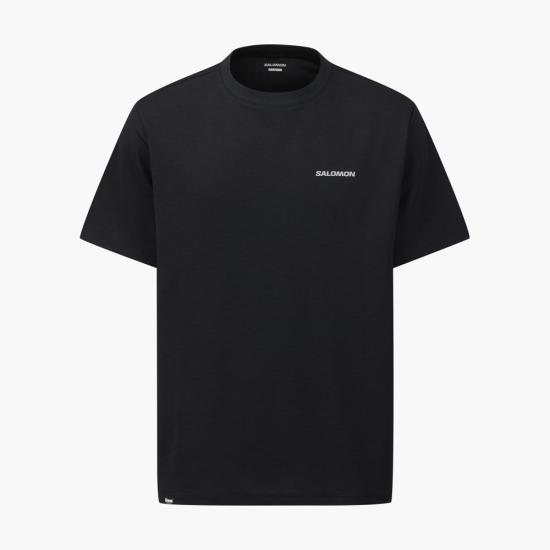26SS 살로몬 반팔 티셔츠 S262001RTS45 BLK DOM