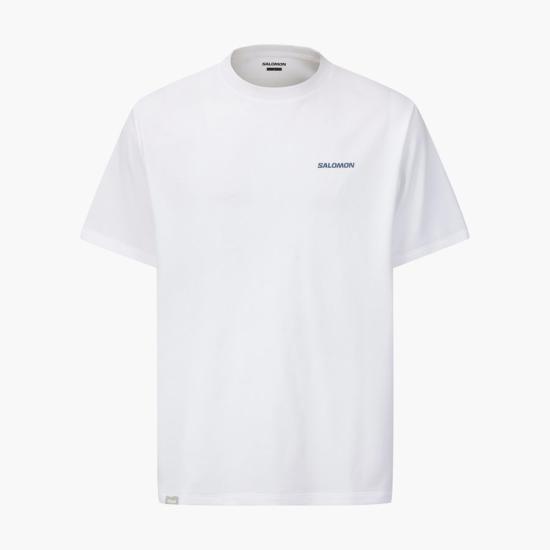 26SS 살로몬 반팔 티셔츠 S262001RTS45 WHT DOM