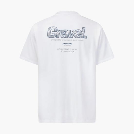 26SS 살로몬 반팔 티셔츠 S262001RTS45 WHT DOM - SALOMON