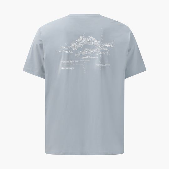 26SS 살로몬 반팔 티셔츠 S262001HTS53 LBU DOM - SALOMON