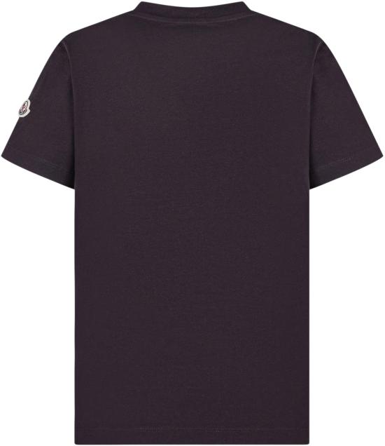 26SS [키즈] 몽클레어 티셔츠 L19548C0001589AFV999 BLACK - MONCLER