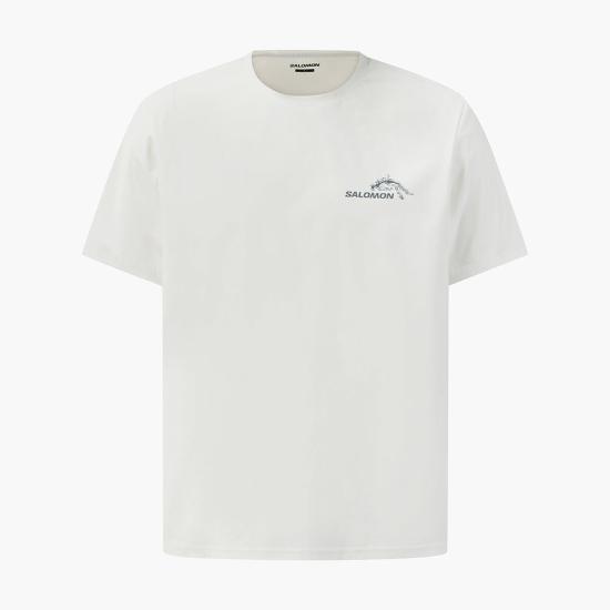 26SS 살로몬 반팔 티셔츠 S262001HTS53 WHT DOM