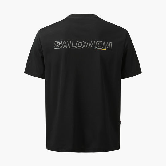 26SS 살로몬 반팔 티셔츠 S262001HTS43 BLK DOM - SALOMON