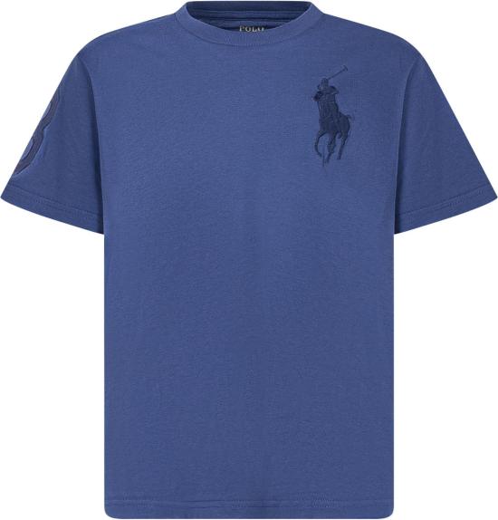 26SS [키즈] 랄프 로렌 티셔츠 323832907504 BLUE