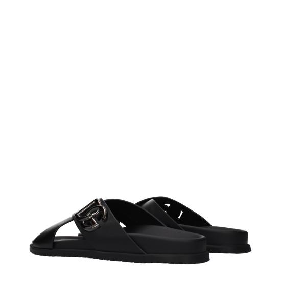 25FW 돌체앤가바나 뮬/슬리퍼 A80525A9Q6780999 - DOLCE & GABBANA
