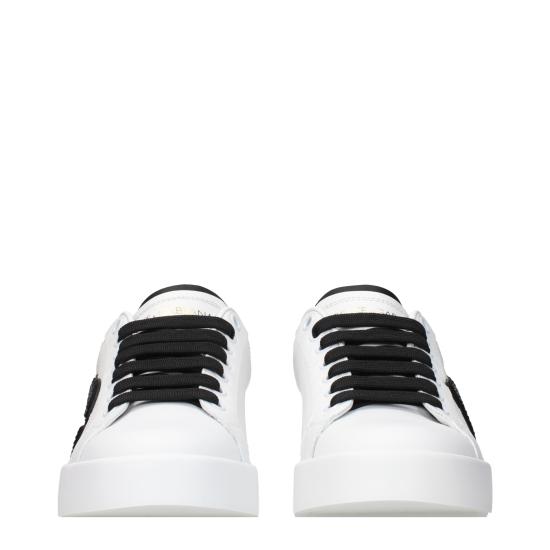 26SS 돌체앤가바나 카프스킨 포르트피노 라이트 스트로벨 스니커즈 CK2341AI41189697 - DOLCE & GABBANA