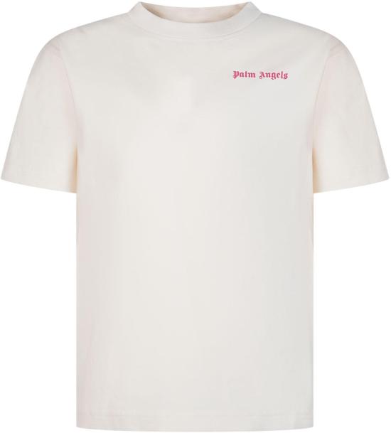 26SS [키즈] 팜앤젤스 티셔츠 PGAA002S26JER003002 WHITE